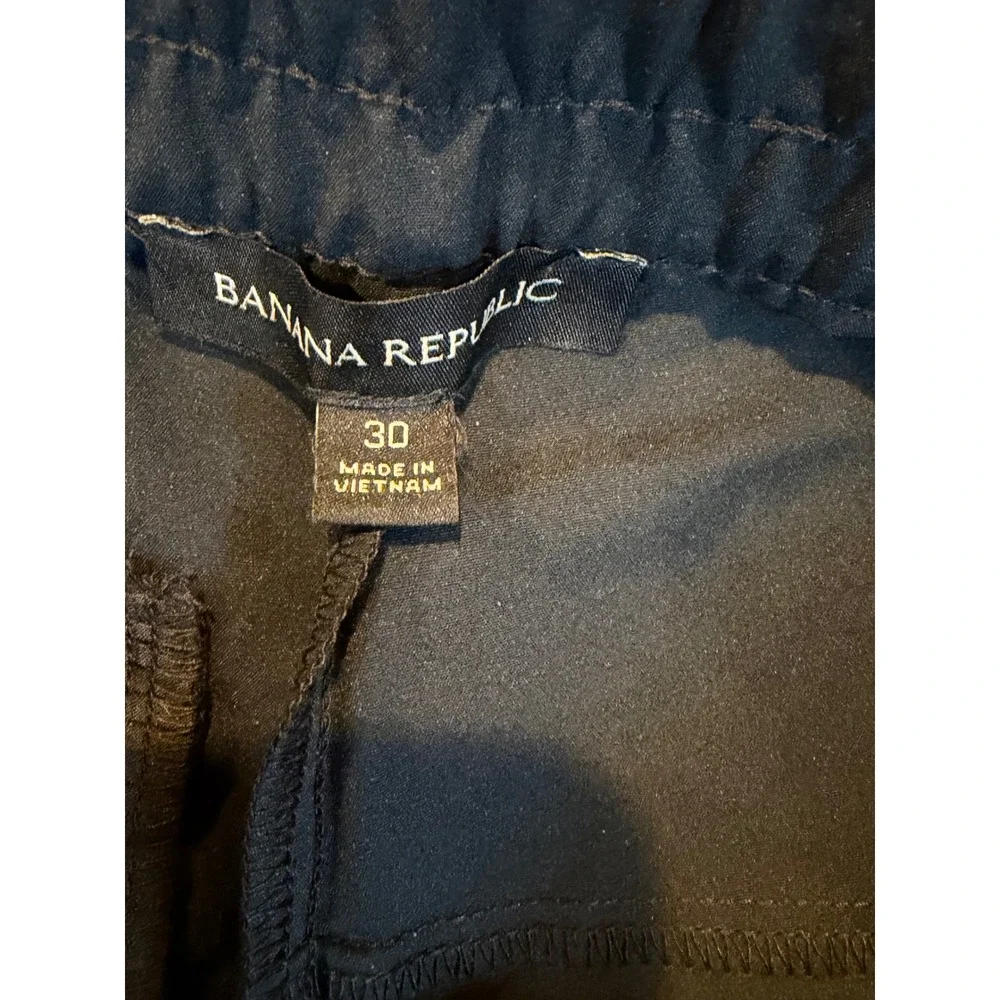 NWT Banana Republic Mens Motion Tech Hybrid Pant Black Jogger Size 30 Gorpcore